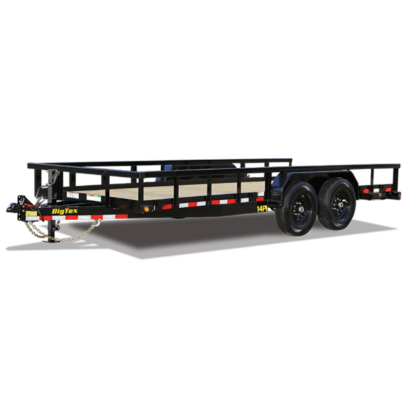 10PI_1-600x600-1_bc0f074c-f36d-43ee-b773-e6d2ed545a8f-1.png Big Tex Heavy Duty Tandem Axle Pipe Top Utility Trailer | 14PI - Image 1