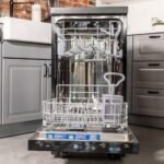 GE 18″ Stainless Steel Portable Dishwasher with Sanitize Cycle - Image 3
