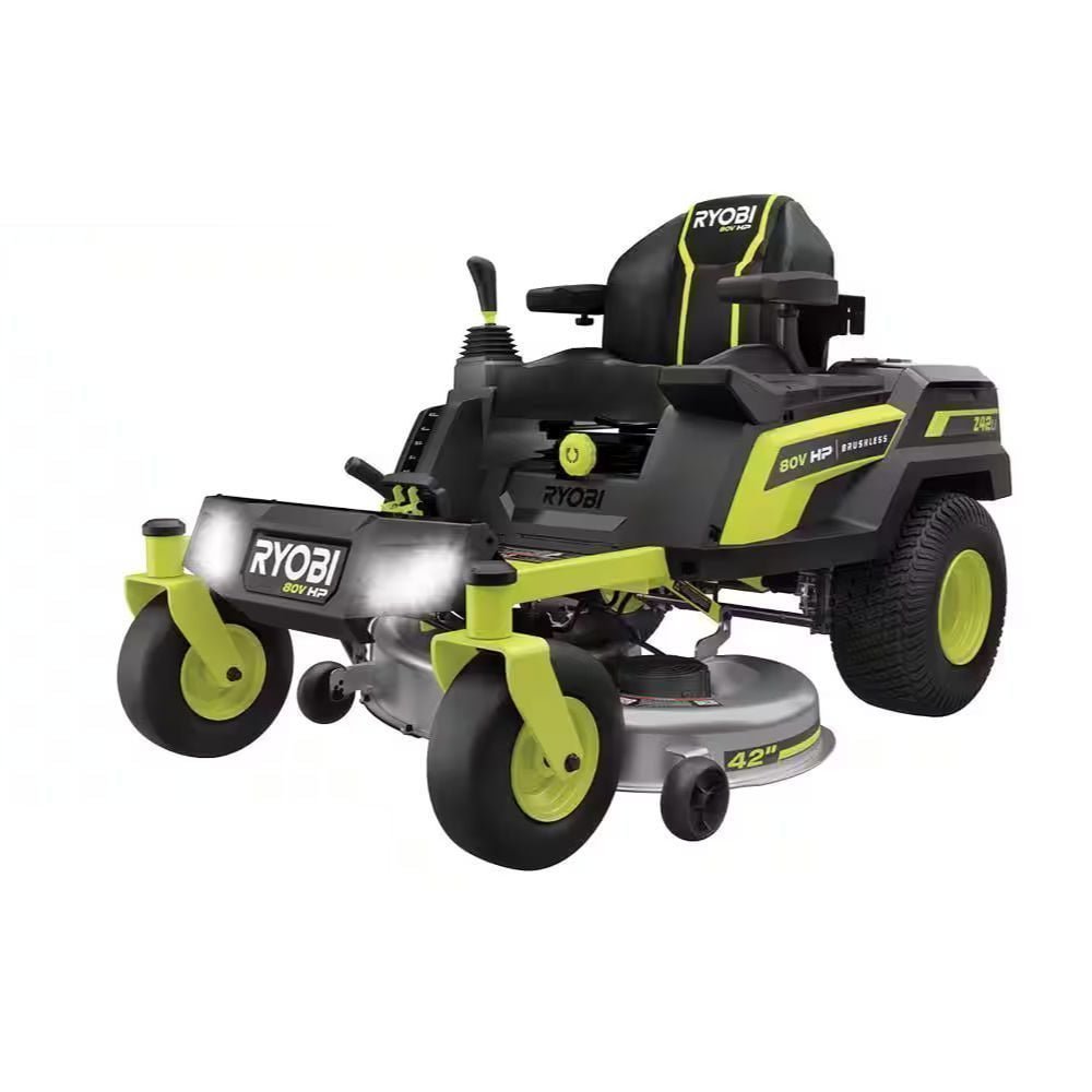 1YOBI-80V-HP-Brushless-42-in.-Battery-Electric-Cordless-Zero-Turn-Riding-Mower-2-80V-Batteries-2-40V-Batteries-and-Charger-1-1.jpg RYOBI 80V HP Brushless 42 in. Battery Electric Cordless Zero Turn Riding Mower Batteries and Charger 80V Batteries 40V - Image 1