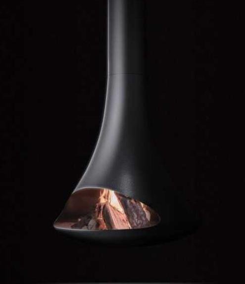 “Float” Modern MCM Floating fireplace