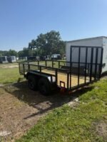 2025 6X12TA UTITILY TRAILER 2 FT WALLS 4568 - Image 3