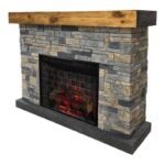Country Living Dixson Faux Stone Brick Mantel - Image 3