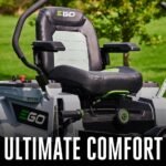 EGO Power+ Electric Riding Lawn Mower, 42″ Deck with Zero Turn Radius, Includes (4) 56V 10.0Ah Batteries and Charger – ZT4204L - Image 7