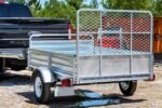 DK2 5-ft x 7-ft Steel Utility Trailer with Ramp Gate ( 1639-lb Capacity ) 2491713 - Image 3