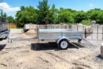 DK2 5-ft x 7-ft Steel Utility Trailer with Ramp Gate ( 1639-lb Capacity ) 2491713 - Image 6