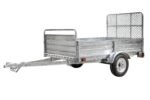 DK2 5-ft x 7-ft Steel Utility Trailer with Ramp Gate ( 1639-lb Capacity ) 2491713