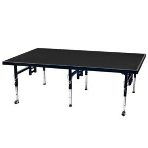 Mobile Folding 8′ X 4′ Stage Section (In Polypropylene Finish) - Image 3