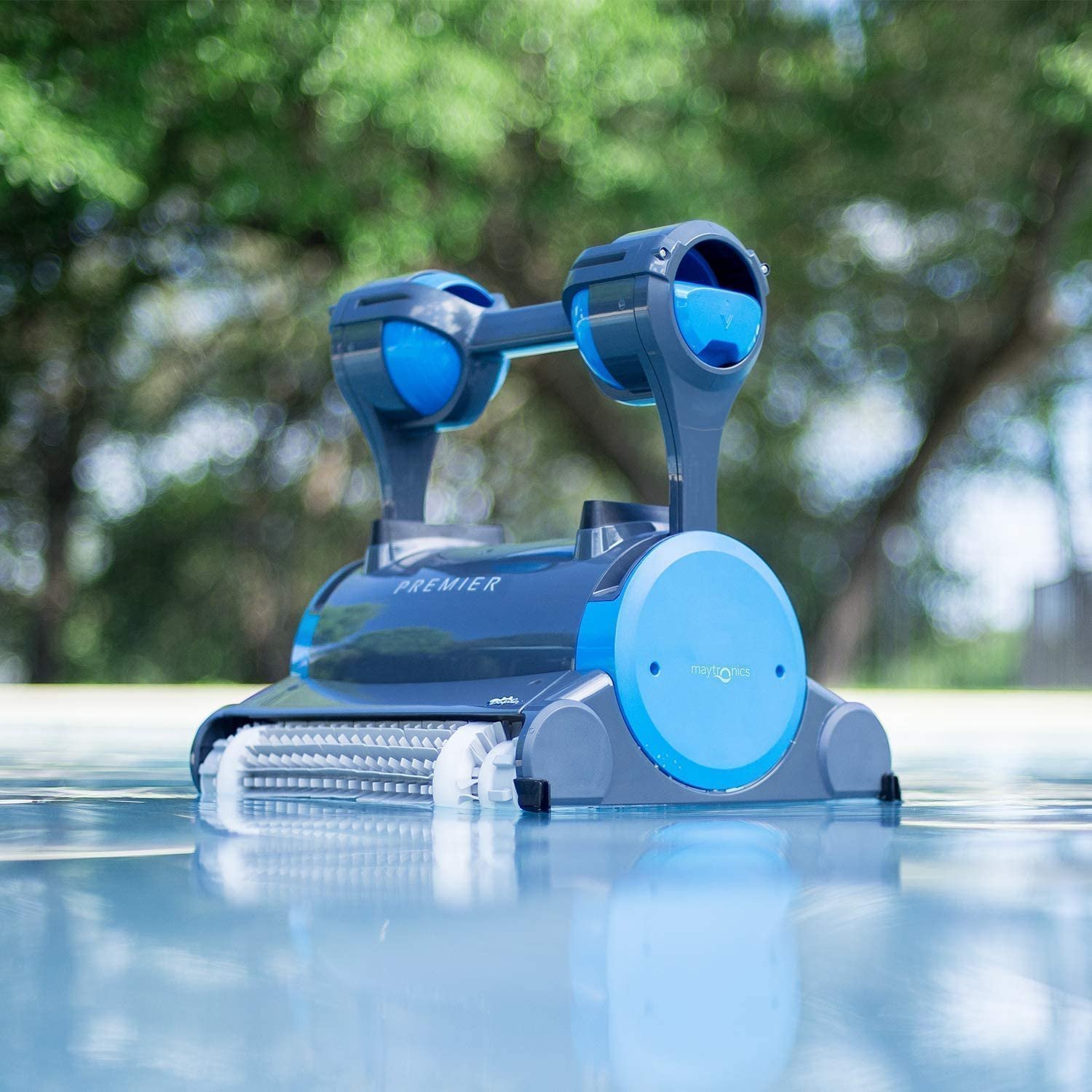 71KZ4kkEOmL-1-1.jpg Dolphin Premier Robotic Pool Cleaner 2024 for Inground Pools up to 50ft - Image 1