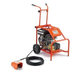 Ridgid KJ-3100 3000 PSI 5.5 GPM Portable Water Jetter for 2 in. to 10 in. Drain Lines with Removeable Nylon Braid Hose/Reel - Image 2