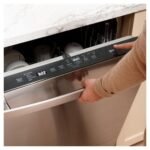 GE ENERGY STAR 24″ Top Control Built-In Dishwasher with Sanitize Cycle - Image 2