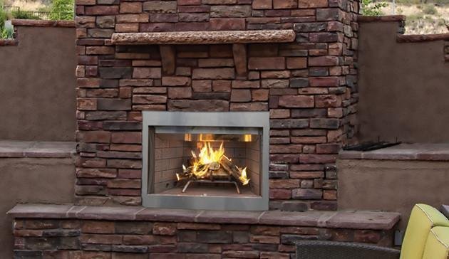 Superior 36″ Outdoor Wood Burning Fireplace