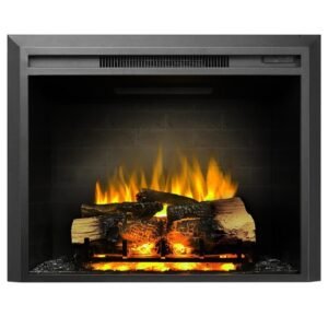 MagikFlame 28′′ Insert HoloFlame Fireplace with Realistic Flames, Sound and Heater - Image 3