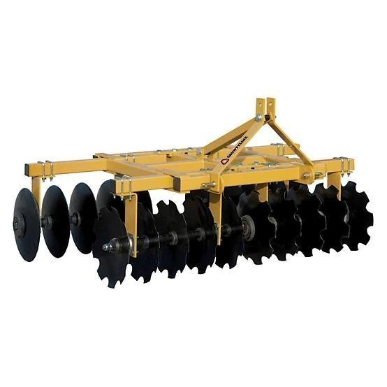9-5-1.jpg CountyLine 7 ft. Heavy-Duty 3-Point Disc Harrow with Category 1 Pins – Rear Attach Tillage Implement for Tractors - Image 1