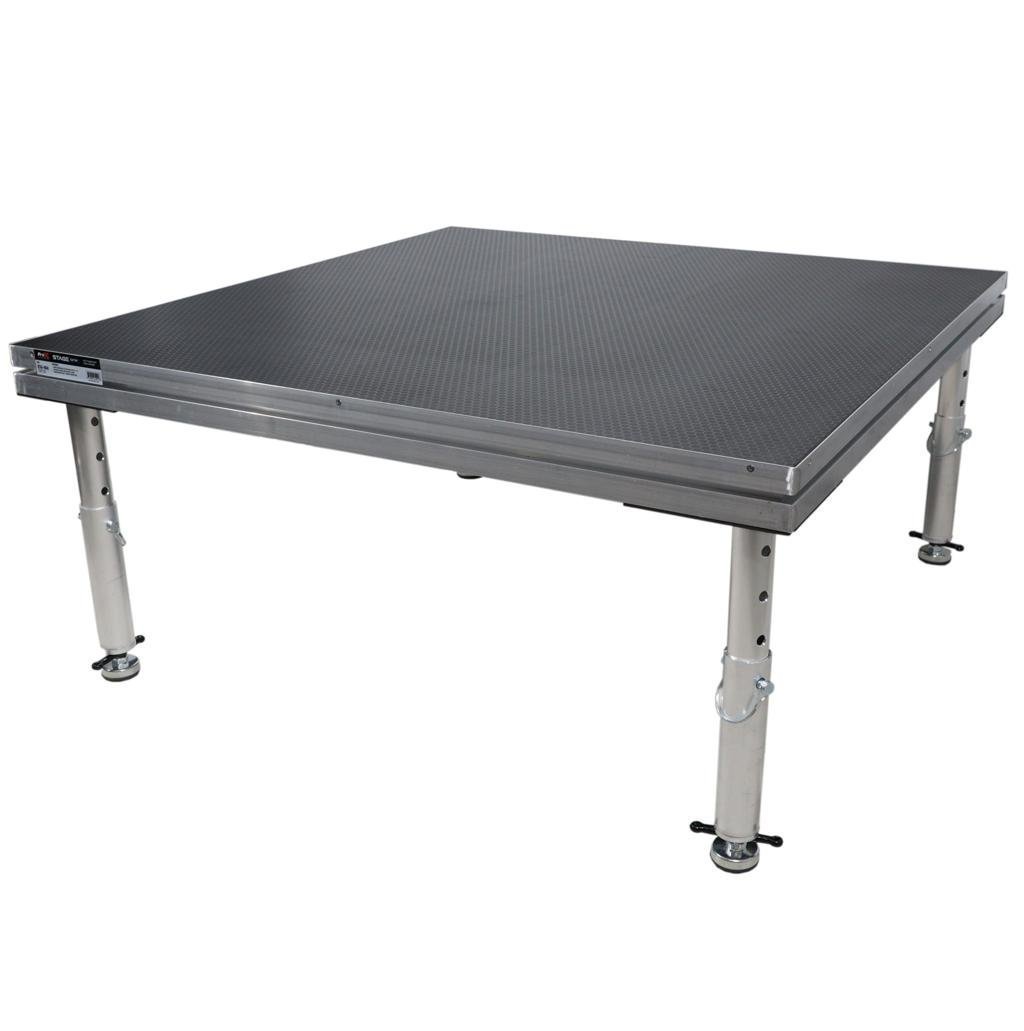 ProX XSU-4X4 StageOne 4′ ft Portable Stage with Telescoping Legs Platform