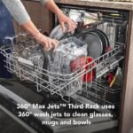 KitchenAid 24″ 360 Max Jets Third Rack Top Control Built-In Dishwasher with Advanced ProDry System and Ultra-bright LED Lighting - Image 3
