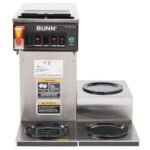 Bunn 12950.0212 Automatic Coffeemaker,3 Burner,SS,Black