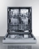 Summit 24″ Wide Built-In Dishwasher dw2435ssada - Image 2