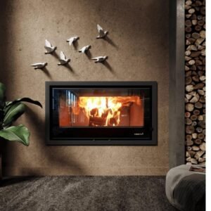 Oversized glass interior heating fireplace Hart Enjoy life - Image 3