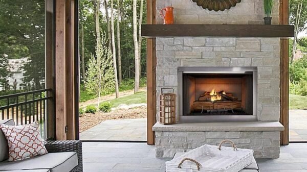 Majestic 42-Inch Vesper Outdoor Gas Fireplace - Image 2