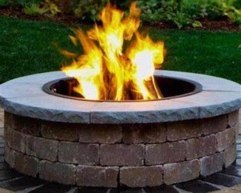 OIP-12.jpg DIY Round Wood Burning Fire Pit Kit garden - Image 1