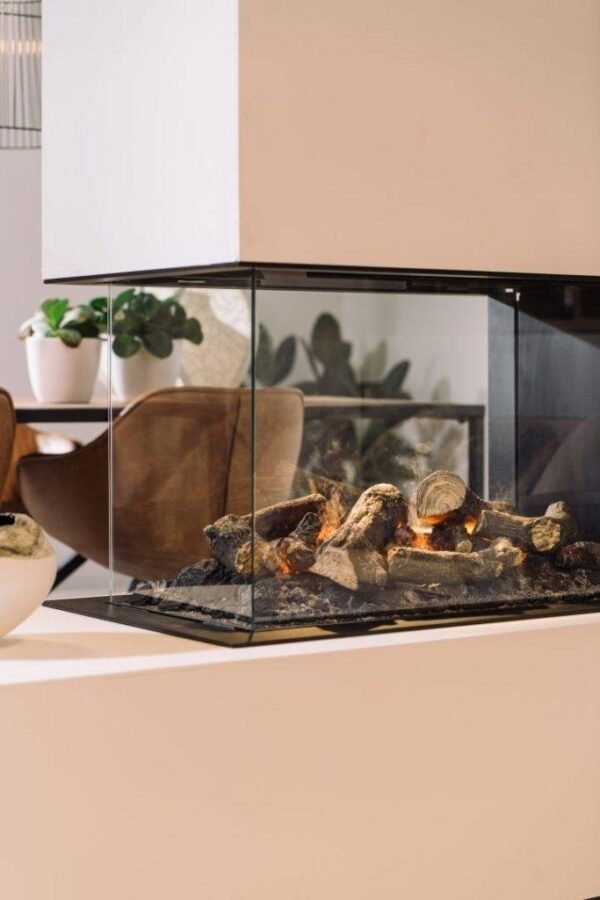 Faber e-MatriX Built-in Water Vapor Electric Fireplace - Image 2