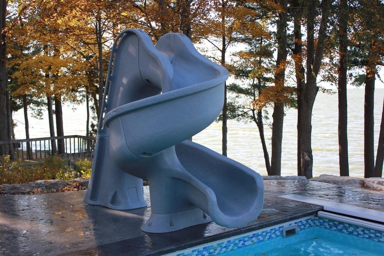 Global Pool Products Tsunami Pool Slide