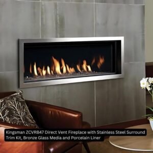Kingsman 47″ Linear Direct Vent Gas Fireplace