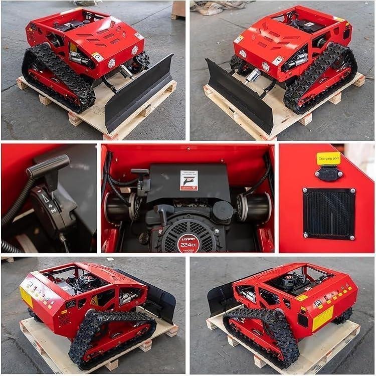 55cm Robotic Lawn Mower Snow Plow Remote Control