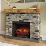 Country Living Dixson Faux Stone Brick Mantel