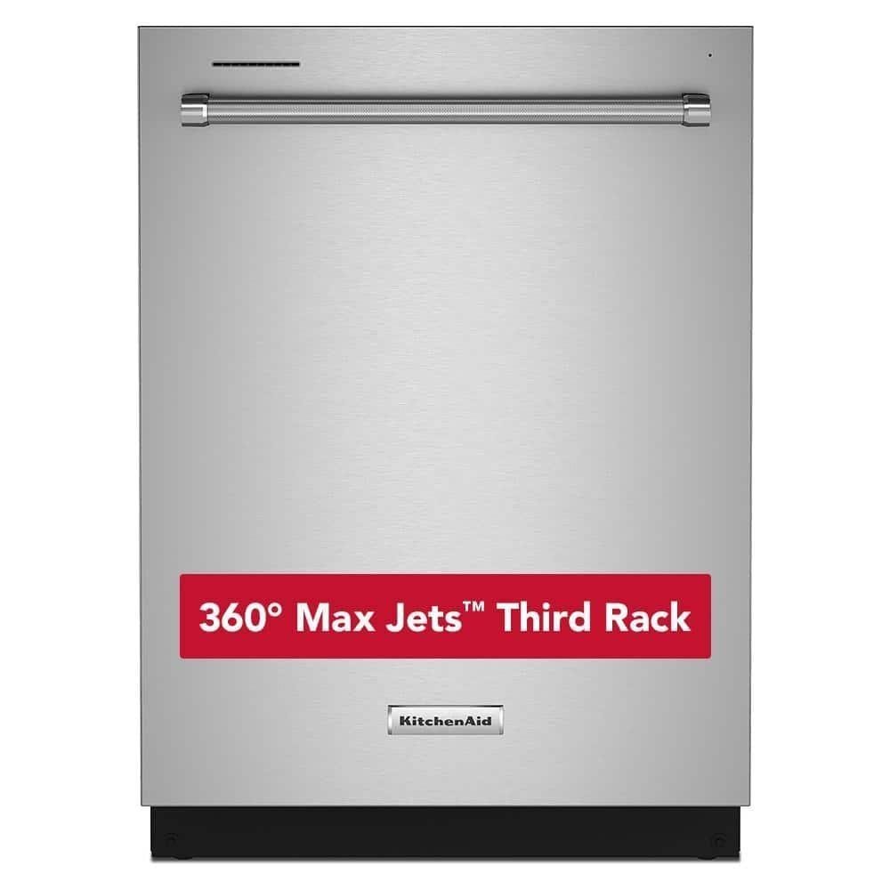 a.jpg KitchenAid 24″ 360 Max Jets Third Rack Top Control Built-In Dishwasher with Advanced ProDry System and Ultra-bright LED Lighting - Image 1