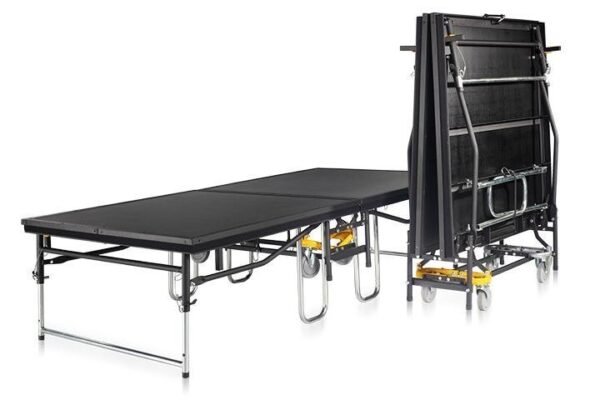 Mobile Folding 8′ X 4′ Stage Section (In Polypropylene Finish)