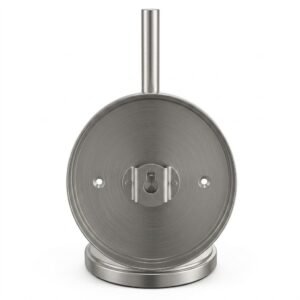 NEXIIRO Freestanding Stainless Steel Toilet Paper Holder Stand & Storage Tower - Image 4