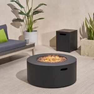 Neighbor Rook Round Fire Table - Image 3