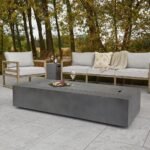 Real Flame Aegean 70″ Rectangle Propane Fire Table - Image 2