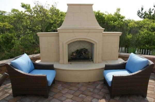 American Fyre Designs Vented Contractor’s Fireplace with Moulding - Image 2