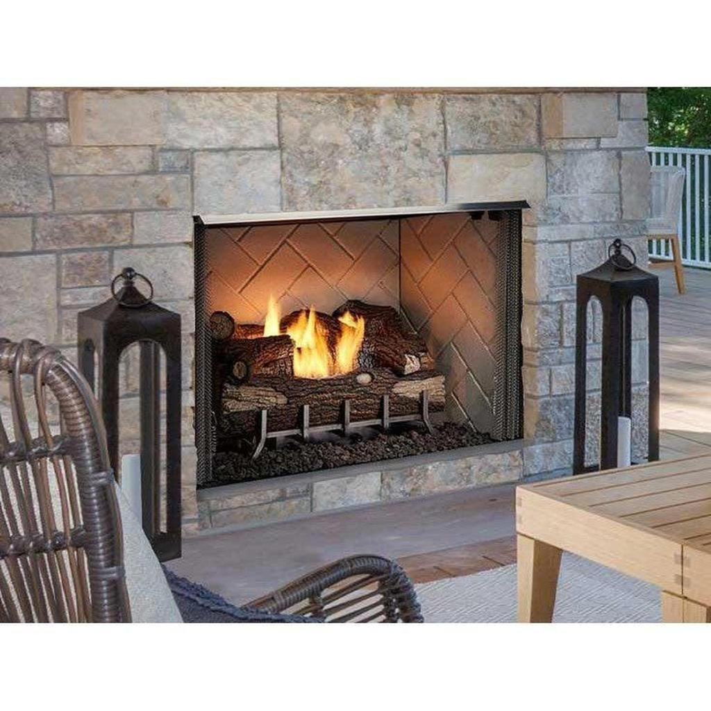 Majestic 42-Inch Vesper Outdoor Gas Fireplace